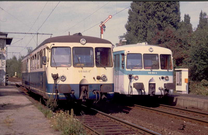 Monat 06 : 515 549 + 515 554 in Bochum-Graetz am 13.08.1993