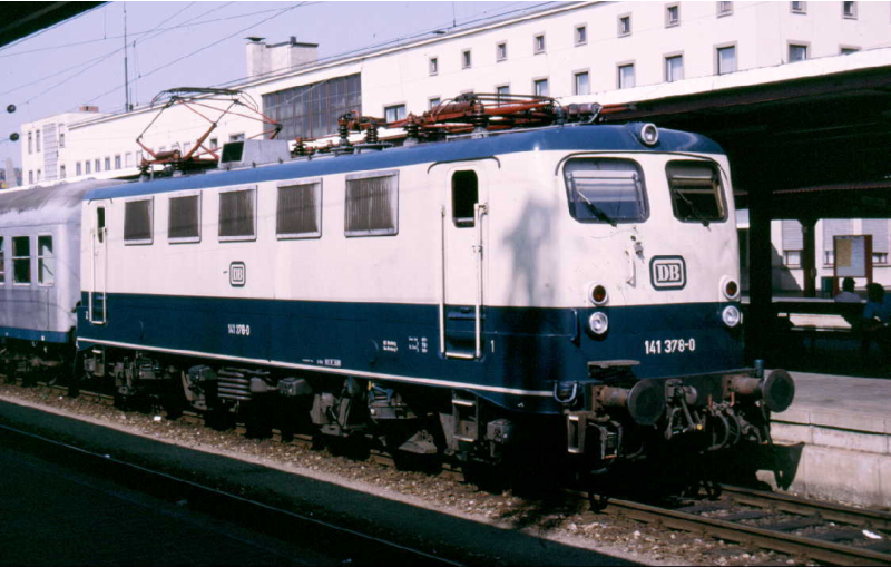 Monat 07 : 141 378 in Ulm Hbf  im August 1987