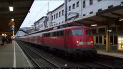110 174 am 29.01.2008 als RE 10288 Wuppertal - Gelsenkirchen Hbf