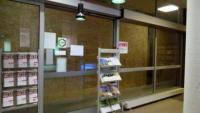 23.03.13 der haupteingang zum Fahrkartenverkauf ist nun geschlossen.