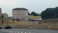 24.07.13 - Der Rckbau der Sttzmauer ist abgeschlossen.