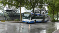 15.08.17 - Die Busse fahren zur Zeit ber die Schlobleiche in Richtung Wall . Die Einbahnstrae sit seit einigen Tagen umgedreht.