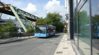 16.08.17 - Die Busse fahren zur Zeit ber die Schlobleiche in Richtung Wall . Die Einbahnstrae sit seit einigen Tagen umgedreht.