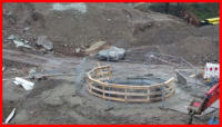 23.02.16 - Hier entsteht ein neuer Schacht fr den Kanalbau untertage.