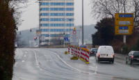 19.01.2011 - Die Durchfahft zur Str. Dppersberg ist gesperrt.