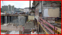 08.08.16 - Auch an der Mall wird fleiig Beton verarbeitet..