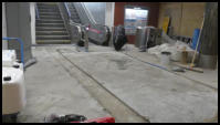 18.03.2021 -  Der Fußboden ist fertig zurückgebaut.