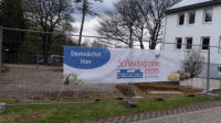 21.03.17 - An der Bundeshhe wurde dieser Banner neu aufgehngt. Wegen eines Auslieferungsstopp findet der Aufbau ca 4-6 Wochen spter statt.