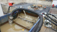 23.06.17 - Grundwasser aus der Baugrube.