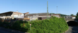 07.07.17 - Blick auf das Baufeld. Panoramabild