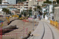 2011-03-20, Port de Sller   Umbau der Strae in eine Promenade
