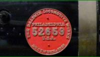 Fabrikschild  Lok Landalude von 1919