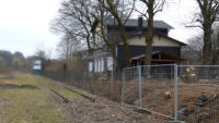 13.04.2013 - Bahnhof Varresbeck - Gleisseite Ca 10 mtr. Gleise liegen hier noch