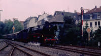 12.06.1987 - 41 360 mit einem Sonderzug im Bhf.Wuppertal-Loh