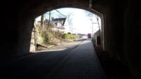Ausgang Tunnel Rott mit Blick auf dem ex Haltepunkt.