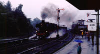 12.06.1987 - 41 360 mit einem Sonderzug in Wuppertal-Wichlinghausen