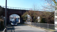 07.04.2013 - Viadukt Bartholomusstrae einen Straenzug weiter. Wir befinden uns in der Andreas-Hofers-Strae