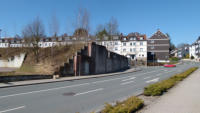 07.04.2013 - Str. Am Diek - Die Brcke wurde vor einigen Jahren abgebrochen.