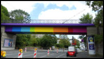 20.07.2020 - Bis auf einige Restarbeiten ist die Brücke dahler Straße fertig.