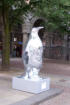 065 Carl -  2006 Standort: Johannes-Rau-Platz - 2016 Standort: Zoologischer Garten - Pinguinist: Vorwerk & Co. KG - Knstler Rolf Strohmeyer, Wuppertal