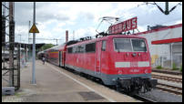 01.07.2019 - Umleitung auf Gleis 6 wegen Verspätetung von IC 2028