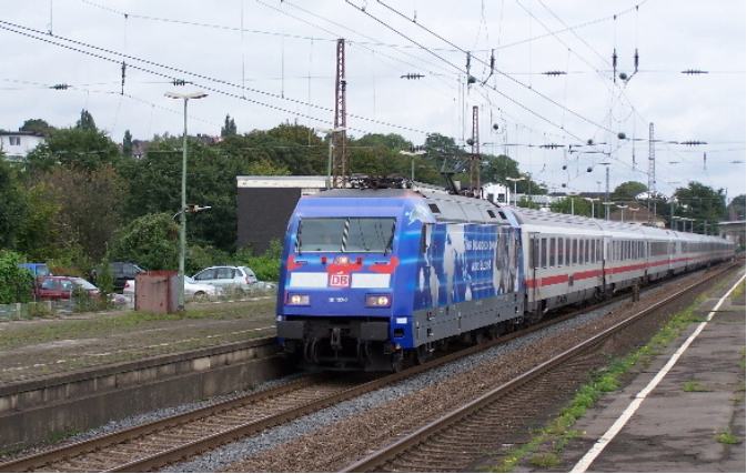 Monat 03 :101 102 mit IC 2029 in W.-Oberbarmen am 7.8.2007