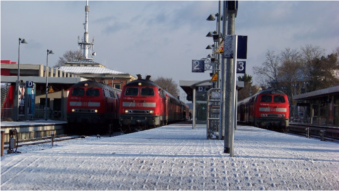 Monat 04 :218 Treffen ( 218 390 + 218 488 + 218 224 ) am 23.3.2008 im Memmingen / Allgu