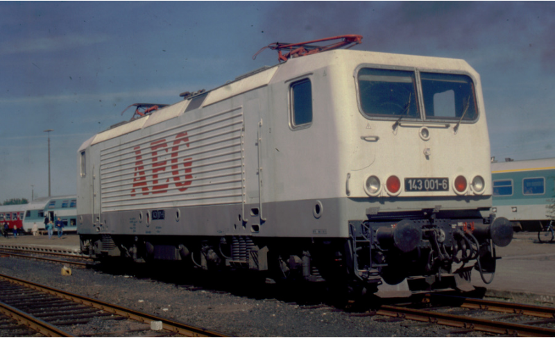 Monat 10: 143 001Austellung in Aachen-West Gbf am 22.09.1997.