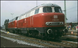 05 - V 160 003 +  V 200 116 am 13.06.1987 in Wanne-Eickel