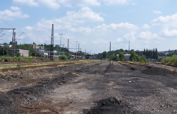 23. 7. 2006 Der Abbau der Gleisanlagen ist beendet.