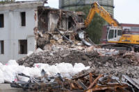 14.9.2007 Abriss des Bürogebäudes