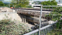 06.07.11 - Der erste Teil ist abgetragen.
