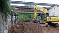 13.07.11 - Ausbau der Sandschicht.