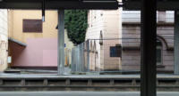 23.10.2010 - Beginn der Rckbauarbeiten. Blick von Gleis 2