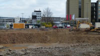 18.04.2012 - Der vorlufige Baugrund ist fast erreicht.