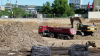 25.05.2012 - Der erste Bewehrungsstahl ist angeliefert wirden.