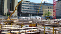 13.05.15 - Der nchste Deckenabschnitt wird gegossen.