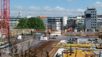 08.06.15 - Weitere Deckenteile werden zum Betonieren Vorbereitet.