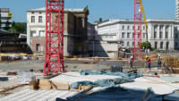 13.05.15 - Der nchste Deckenabschnitt wird gegossen.