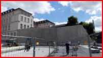 13.07.17 - Die Schutzplane wurde abgenommen. jetzt ist auch das Logo vom Umbau erkennbar.