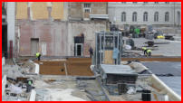 27.02.17 - Am Abstand zwischen dem Baustahl wird spter die Dehnungsfuge noch eingefgt.