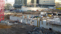 20.11.14 - Die Auenwand wurde ausgeschalt.