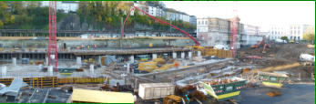 08.11.14 - Betonierung der Zwischendecke.