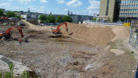 19.05.14 - Die entgltige Tiefe ist nun erreicht.