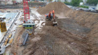 26.08.14 - Vorbereitungen fr das Sandbett.
