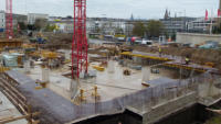 12.11.14 - Aufbau der Verschalung fr die Zwischendecke 