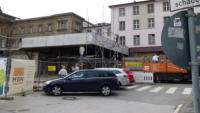 20.07.15 - Das Gerst wurde heute wieder abgebaut.