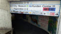 18.07.2012 - Der wenig Einladende Zugang vor der ex Bundesbahndirektion