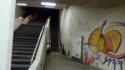 10.10.2012 - wenig einladend wirkt diese Wand
