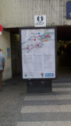 31.07.14 - Statt Busanzeiger nun ein Hinweisplakat.